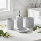 Ceramic Bathroom Set - 4 Pcs